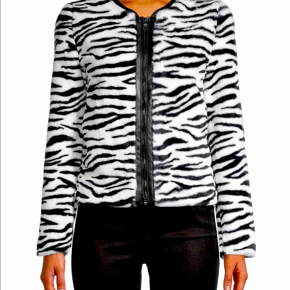 😍NWT💖 Bailey 44 Women’s XS Faux Fur lined Jacket‼️
